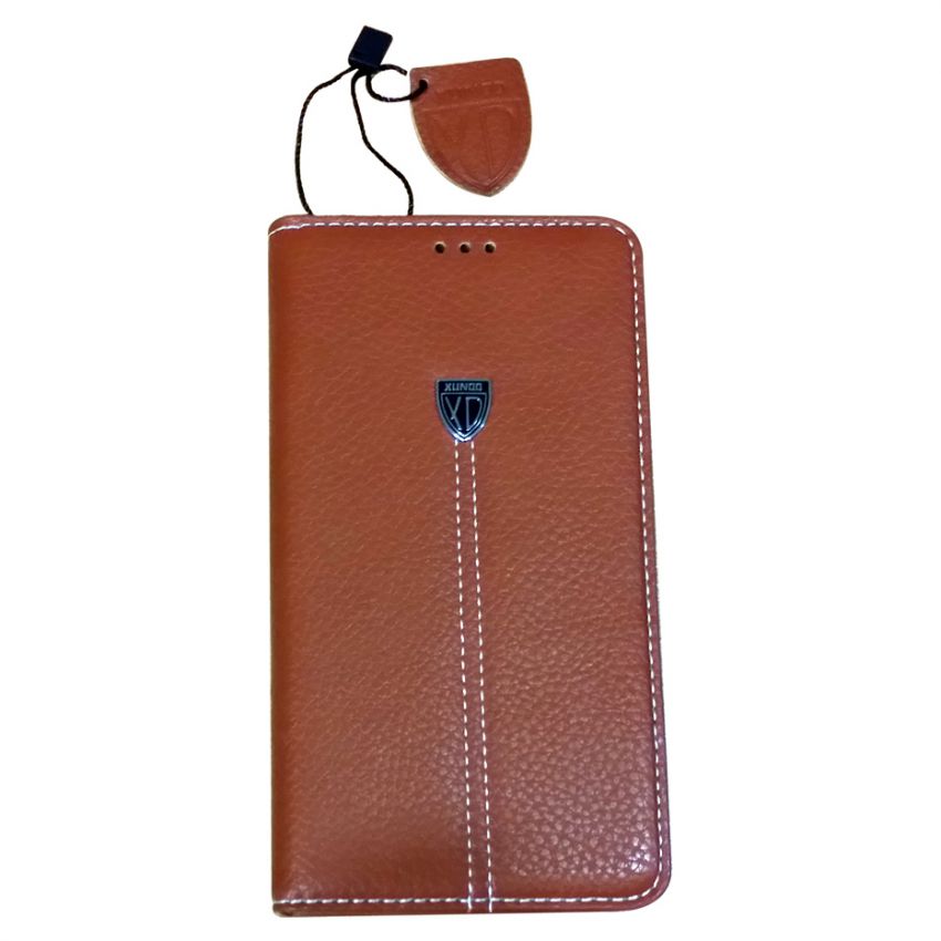 Noble Series Galaxy Note 4 Leather Case Brown